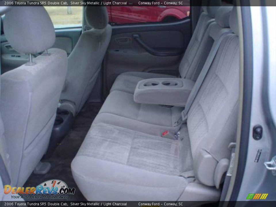 2006 Toyota Tundra SR5 Double Cab Silver Sky Metallic / Light Charcoal Photo #20