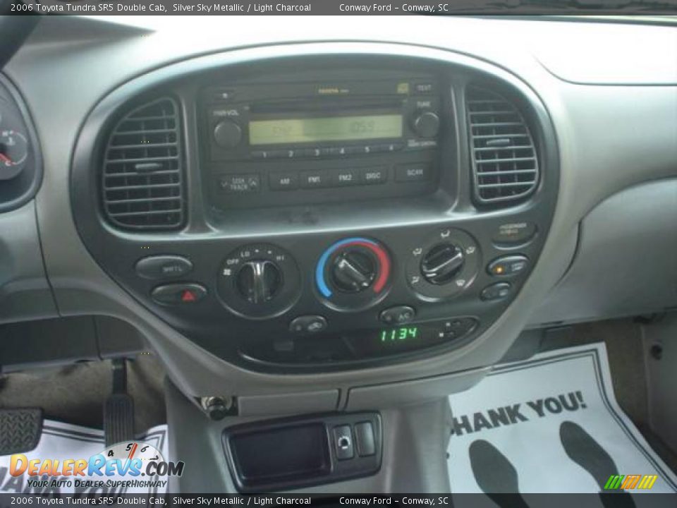 2006 Toyota Tundra SR5 Double Cab Silver Sky Metallic / Light Charcoal Photo #24