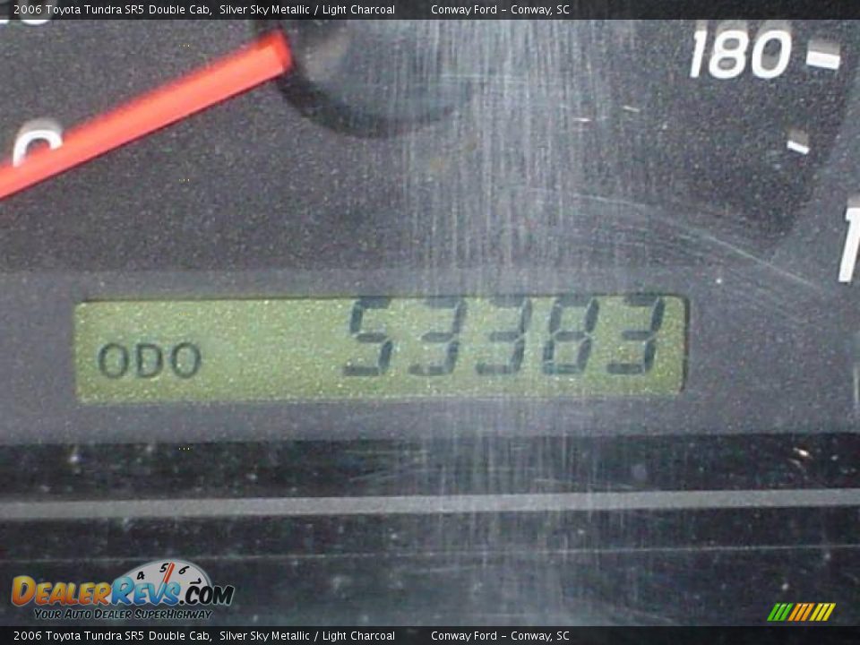2006 Toyota Tundra SR5 Double Cab Silver Sky Metallic / Light Charcoal Photo #25
