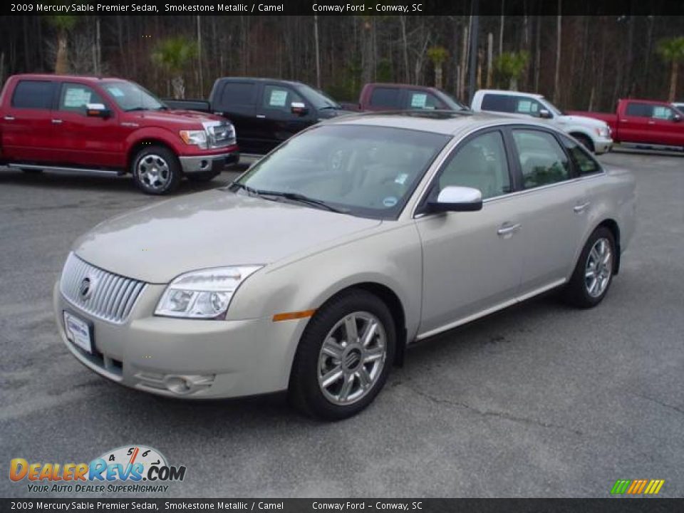 2009 Mercury Sable Premier Sedan Smokestone Metallic / Camel Photo #1