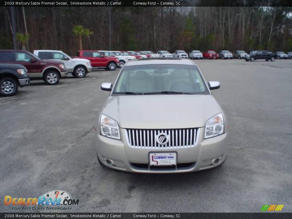 2009 Mercury Sable Premier Sedan Smokestone Metallic / Camel Photo #2