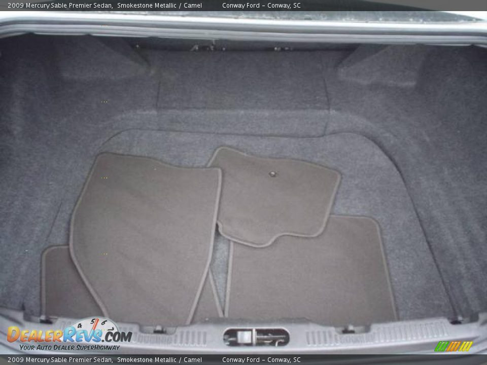 2009 Mercury Sable Premier Sedan Smokestone Metallic / Camel Photo #13