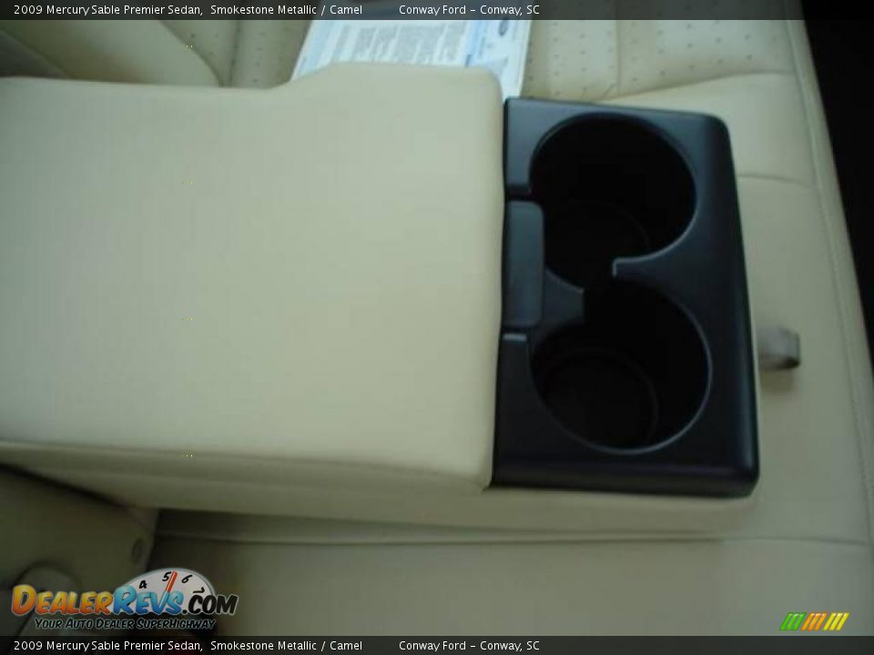2009 Mercury Sable Premier Sedan Smokestone Metallic / Camel Photo #16
