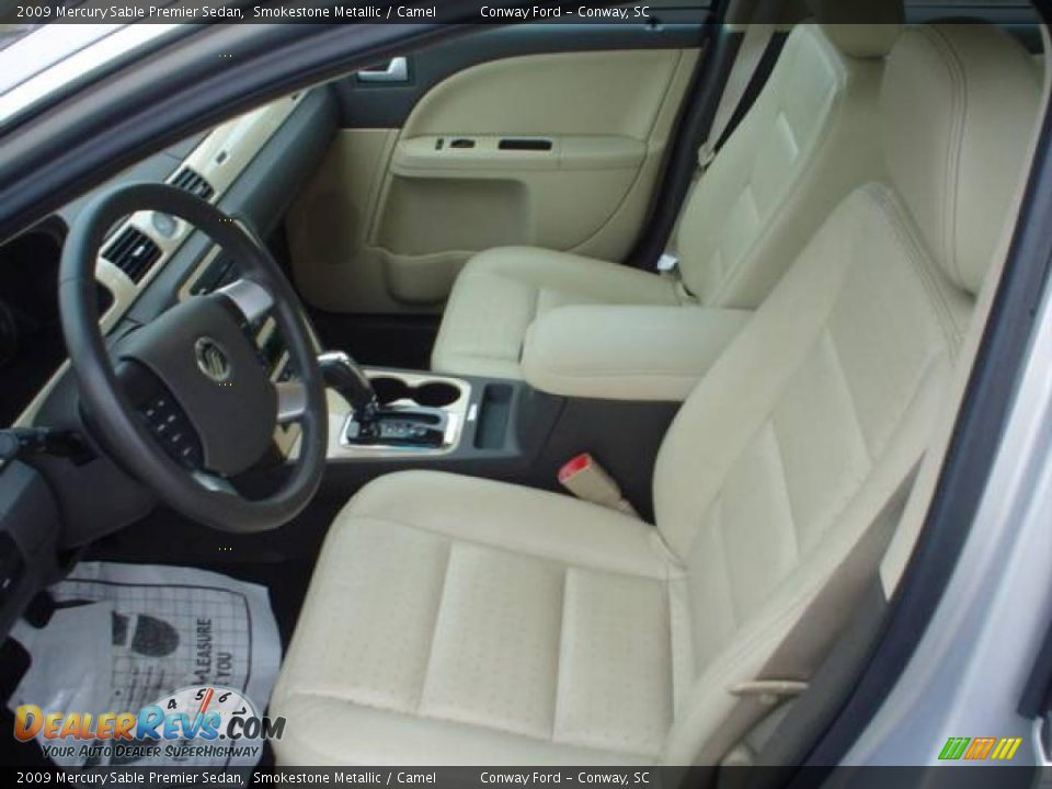 2009 Mercury Sable Premier Sedan Smokestone Metallic / Camel Photo #20