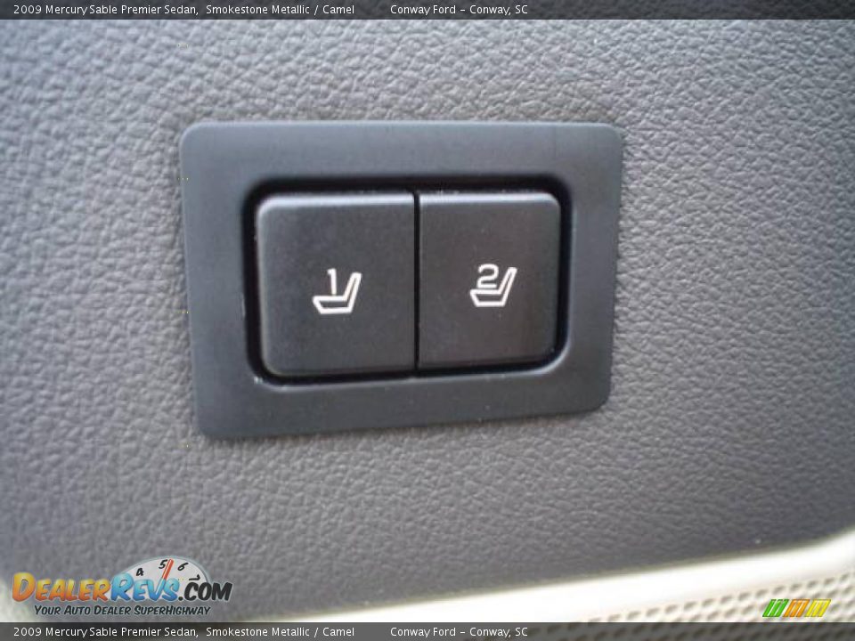 2009 Mercury Sable Premier Sedan Smokestone Metallic / Camel Photo #22
