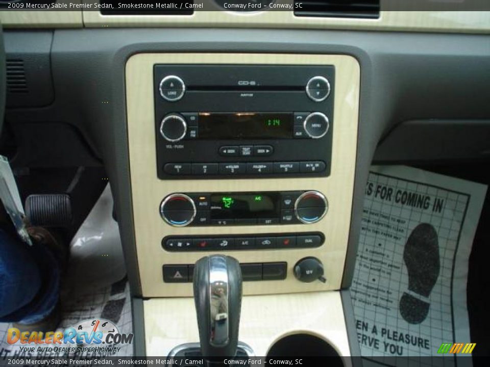 2009 Mercury Sable Premier Sedan Smokestone Metallic / Camel Photo #24