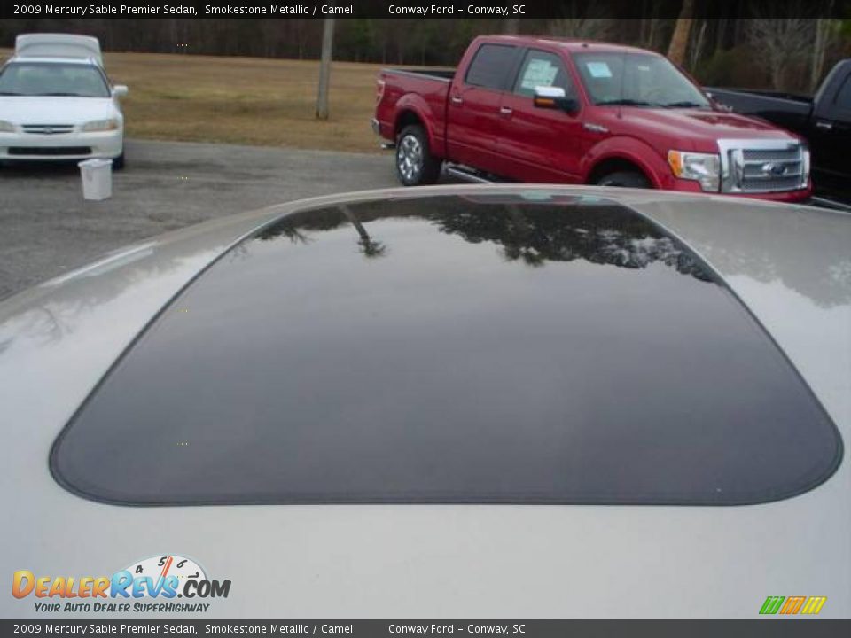 2009 Mercury Sable Premier Sedan Smokestone Metallic / Camel Photo #25