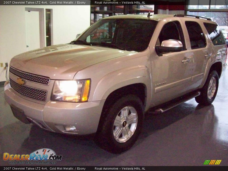 2007 Chevrolet Tahoe LTZ 4x4 Gold Mist Metallic / Ebony Photo #3