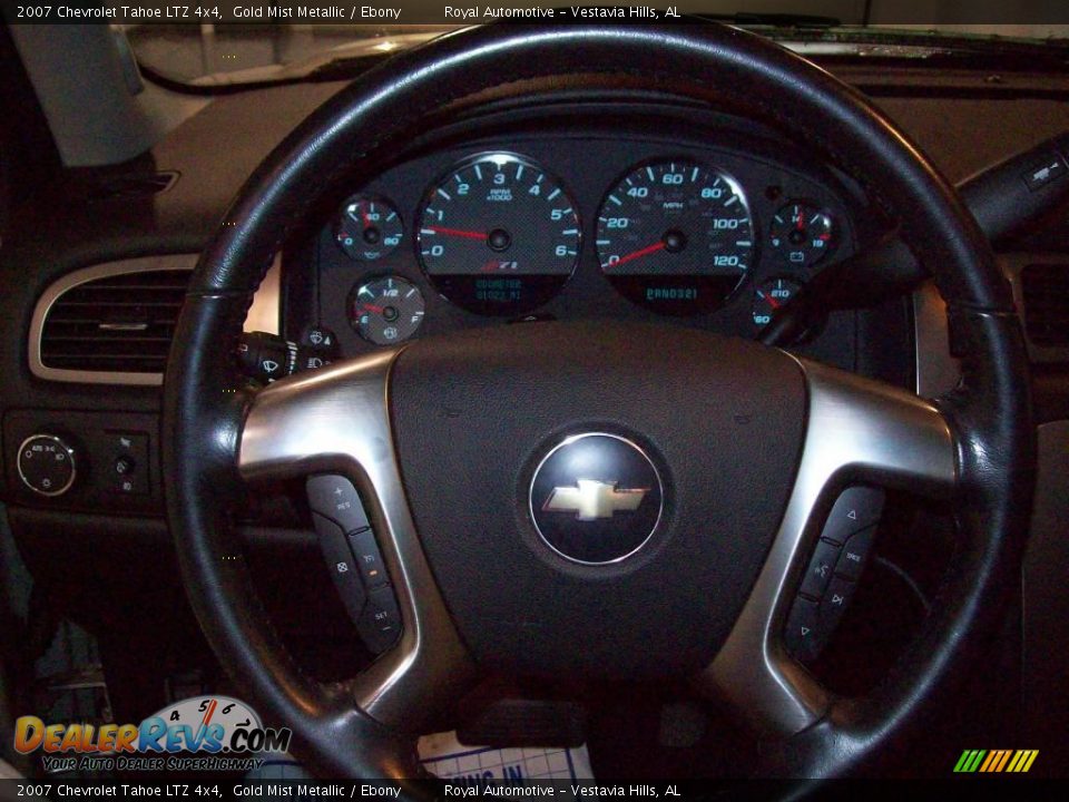 2007 Chevrolet Tahoe LTZ 4x4 Gold Mist Metallic / Ebony Photo #14