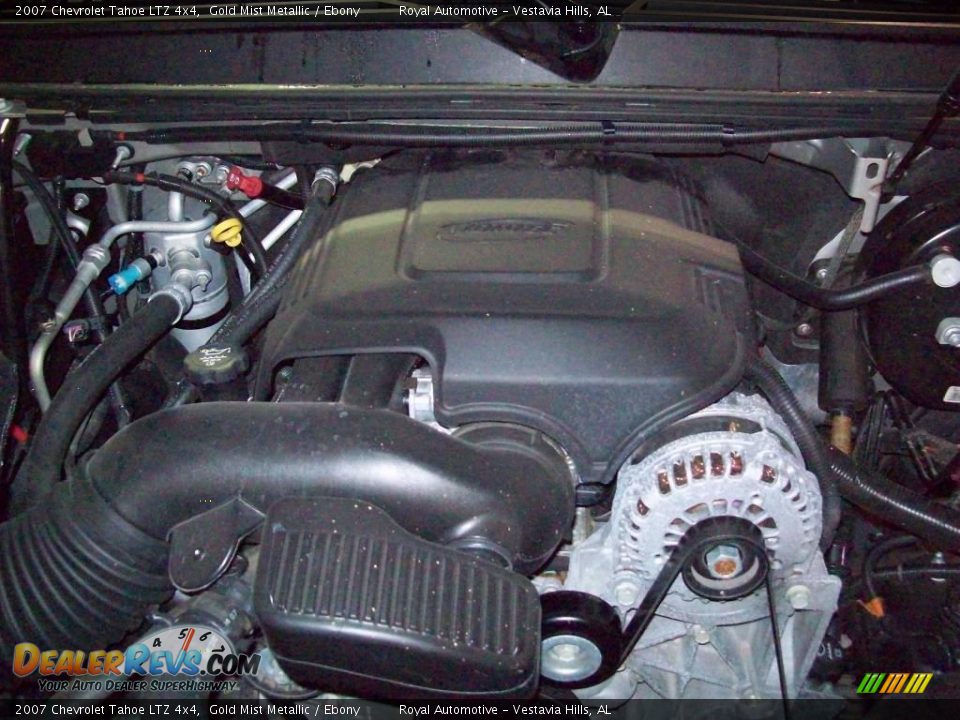 2007 Chevrolet Tahoe LTZ 4x4 Gold Mist Metallic / Ebony Photo #30