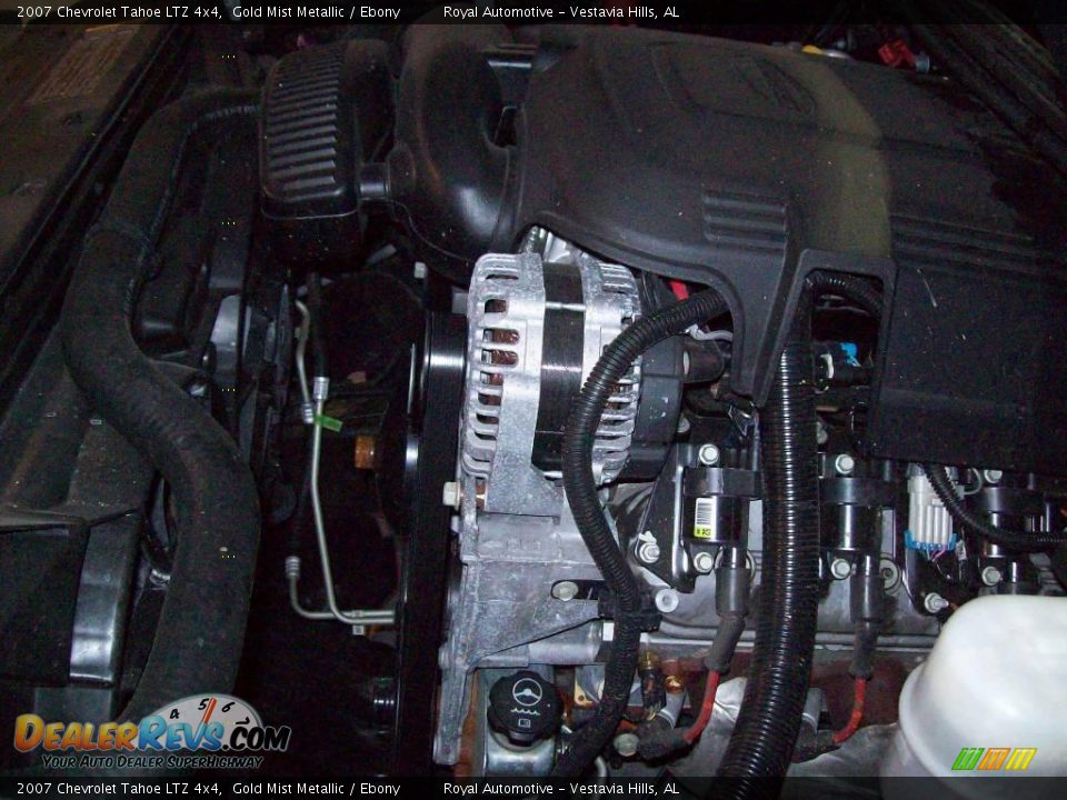 2007 Chevrolet Tahoe LTZ 4x4 Gold Mist Metallic / Ebony Photo #31