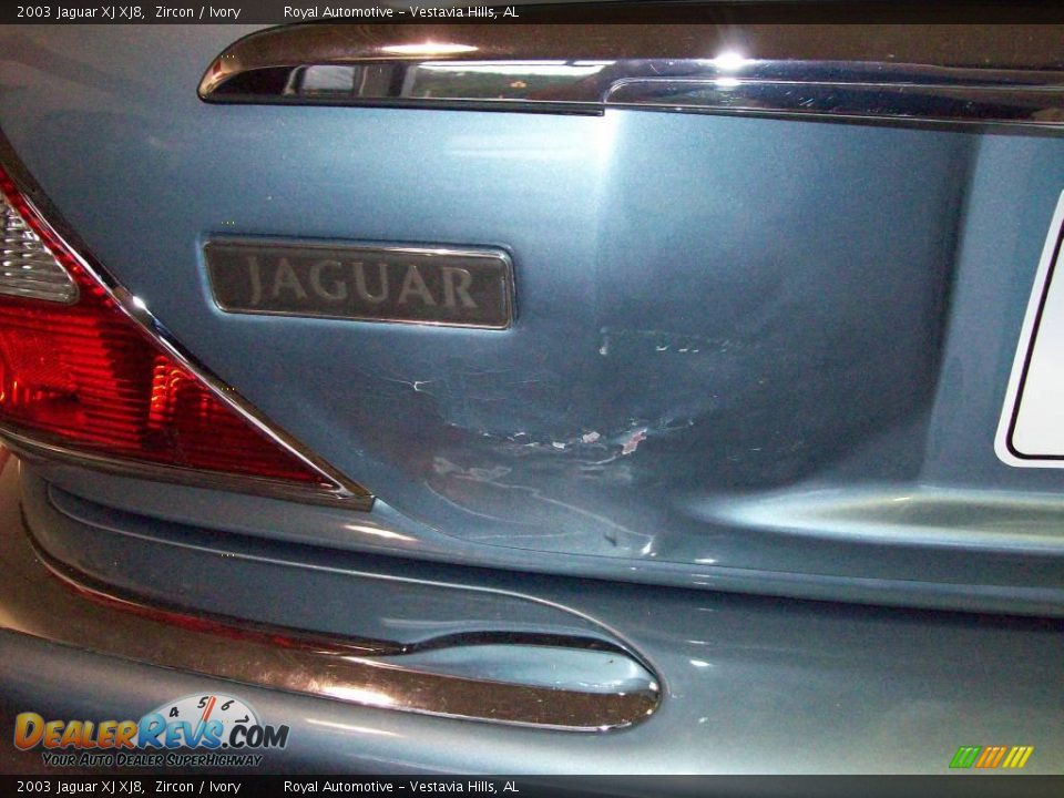 2003 Jaguar XJ XJ8 Zircon / Ivory Photo #6
