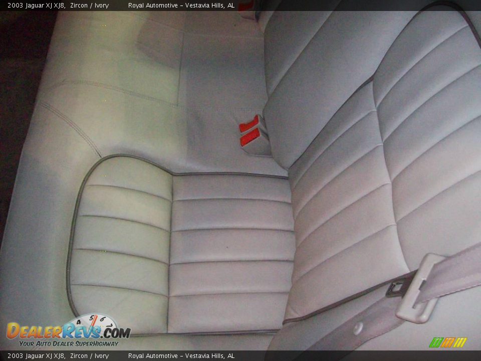 2003 Jaguar XJ XJ8 Zircon / Ivory Photo #20
