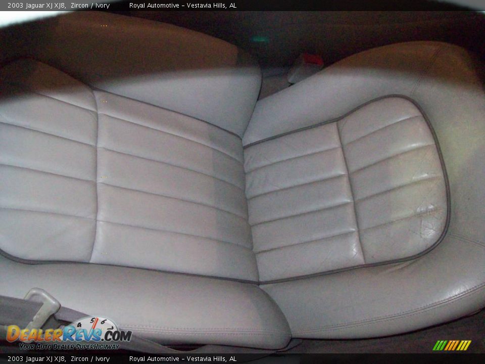 2003 Jaguar XJ XJ8 Zircon / Ivory Photo #27