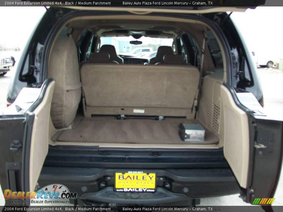 2004 Ford Excursion Limited 4x4 Black / Medium Parchment Photo #8