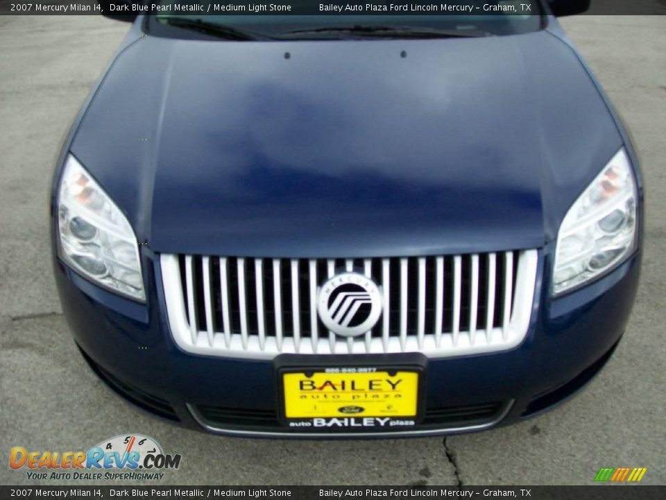 2007 Mercury Milan I4 Dark Blue Pearl Metallic / Medium Light Stone Photo #1