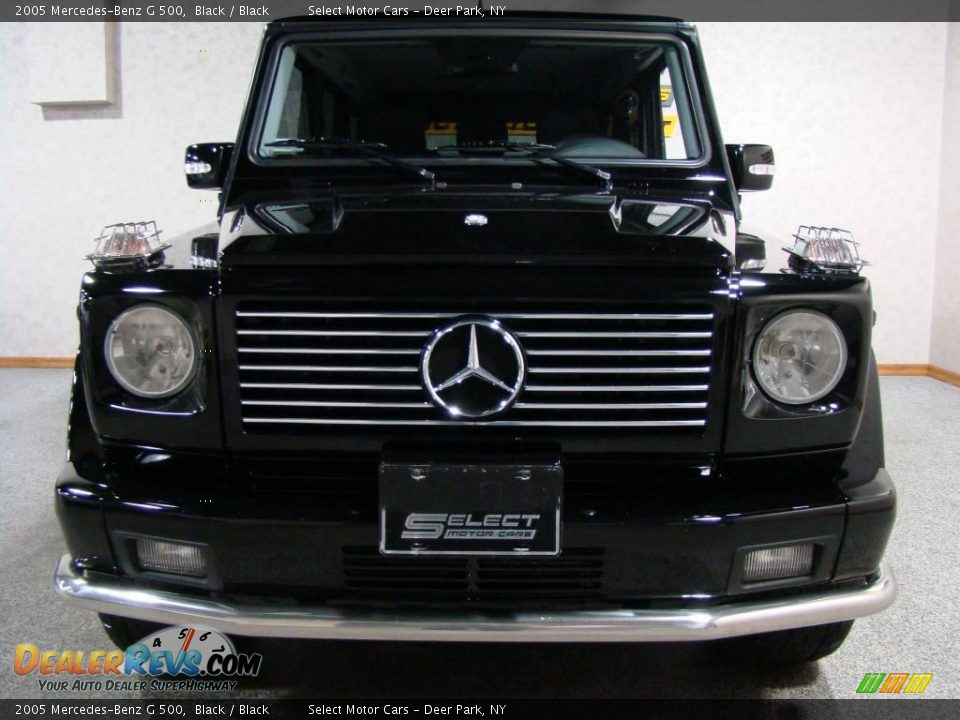 2005 Mercedes-Benz G 500 Black / Black Photo #2