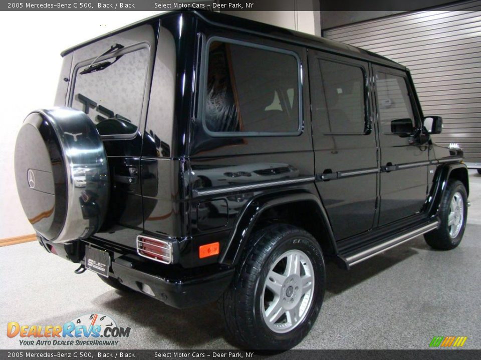 2005 Mercedes-Benz G 500 Black / Black Photo #5