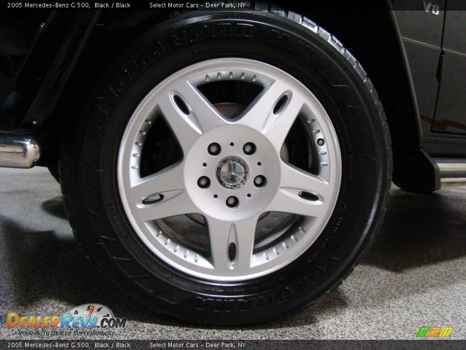 2005 Mercedes-Benz G 500 Black / Black Photo #6