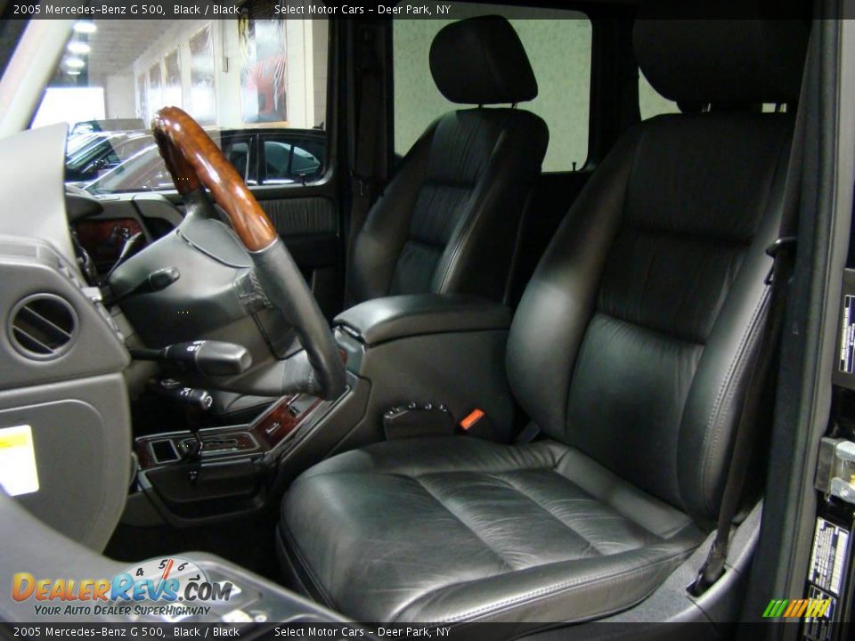 2005 Mercedes-Benz G 500 Black / Black Photo #7