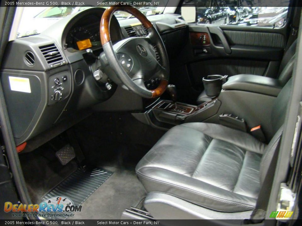 2005 Mercedes-Benz G 500 Black / Black Photo #8