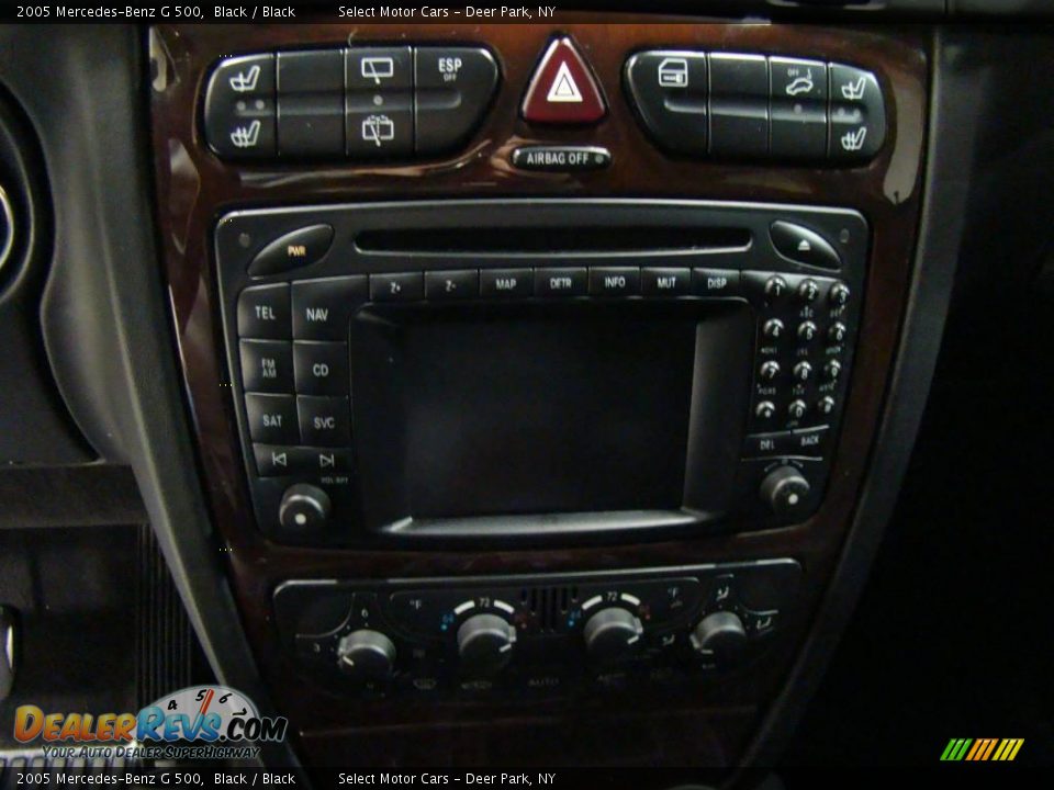 2005 Mercedes-Benz G 500 Black / Black Photo #9