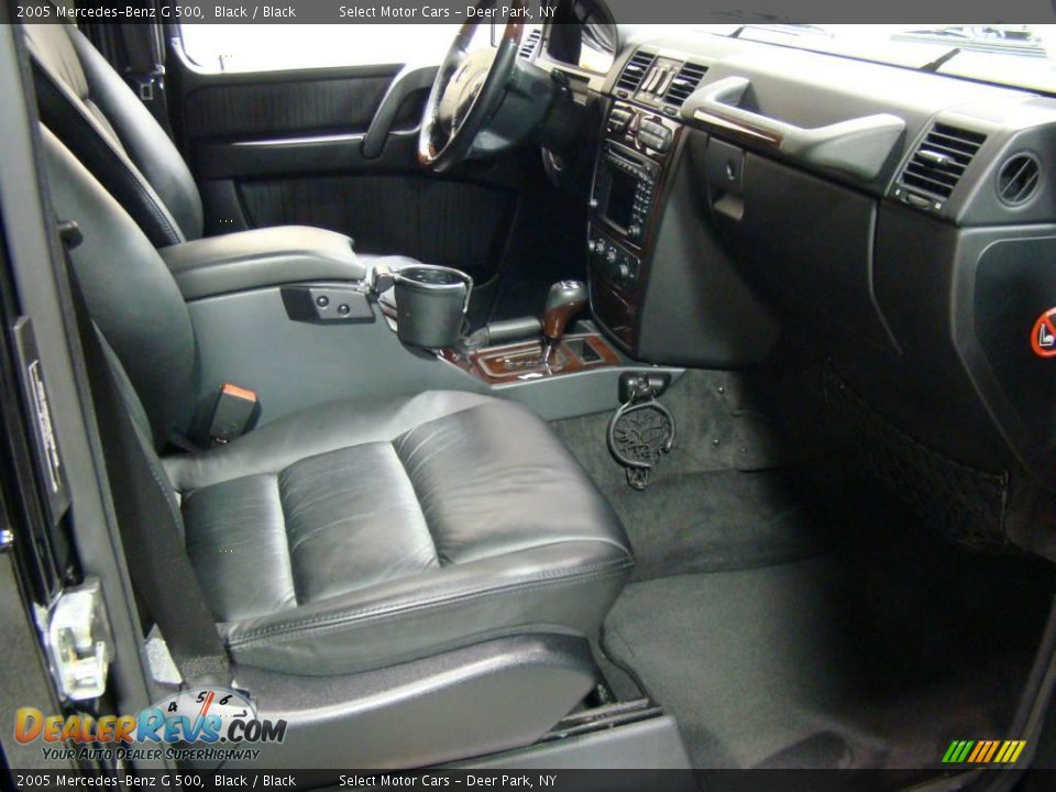 2005 Mercedes-Benz G 500 Black / Black Photo #11