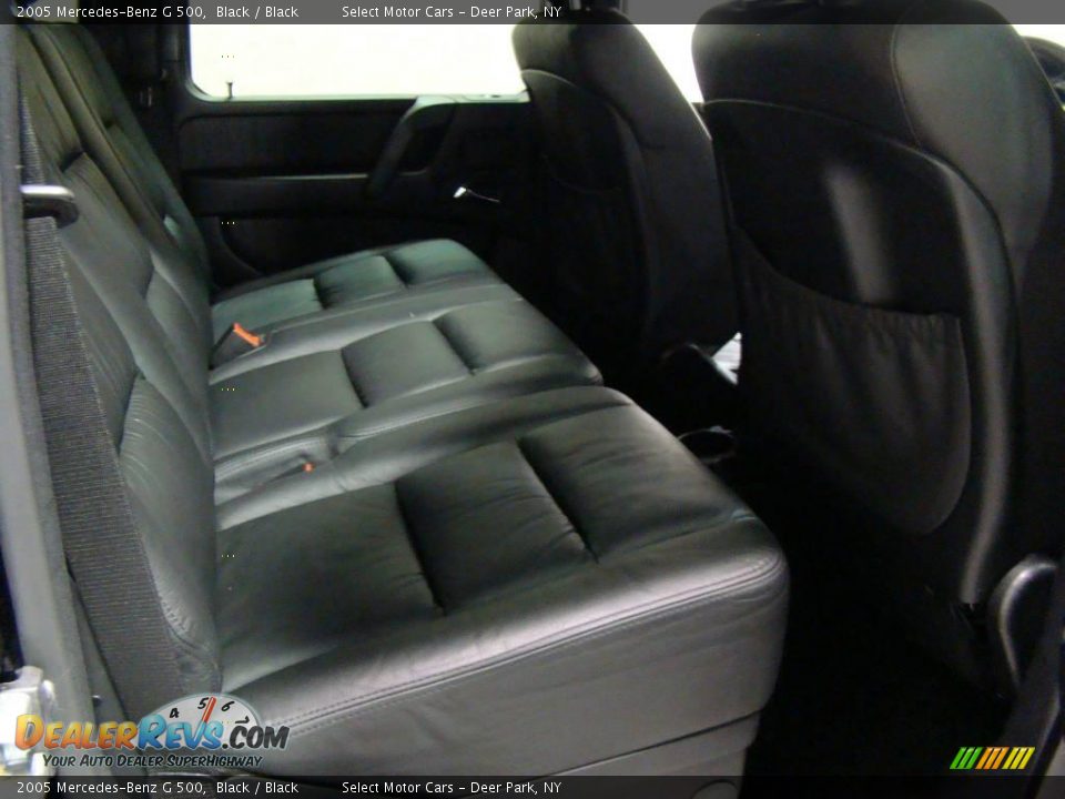 2005 Mercedes-Benz G 500 Black / Black Photo #12