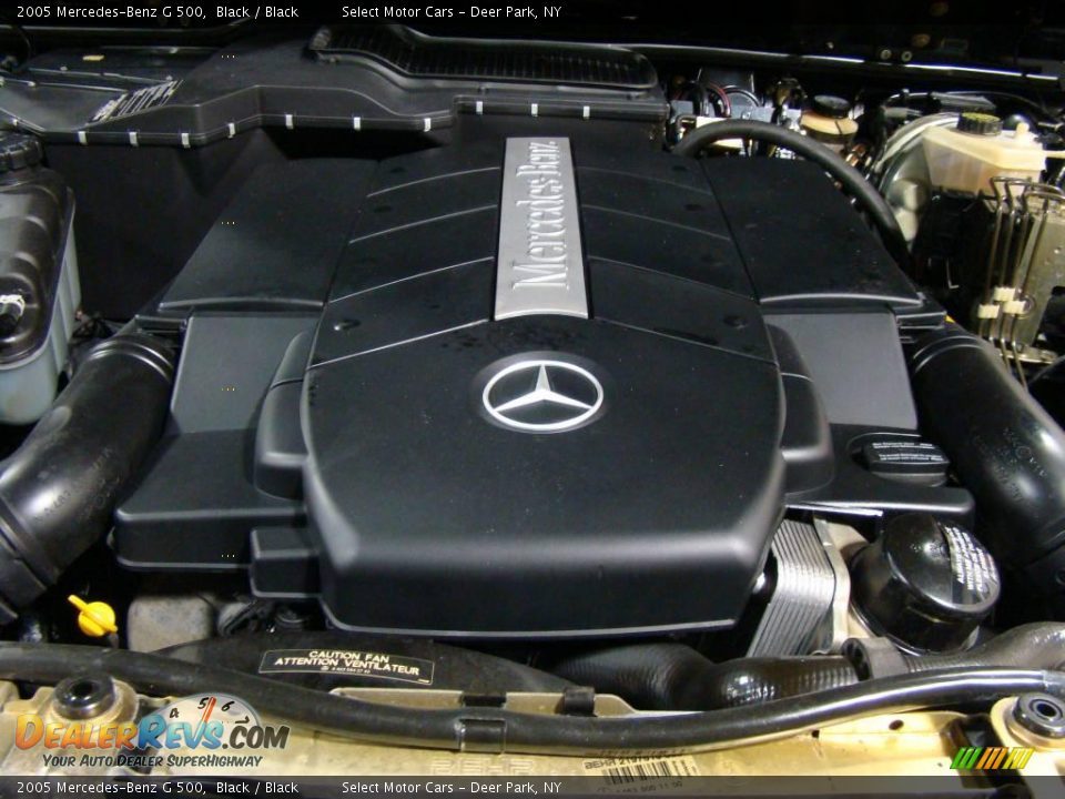 2005 Mercedes-Benz G 500 Black / Black Photo #14