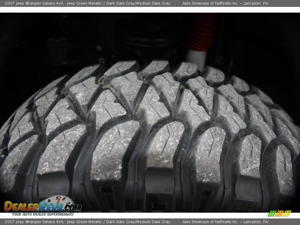 2007 Jeep Wrangler Sahara 4x4 Jeep Green Metallic / Dark Slate Gray/Medium Slate Gray Photo #13