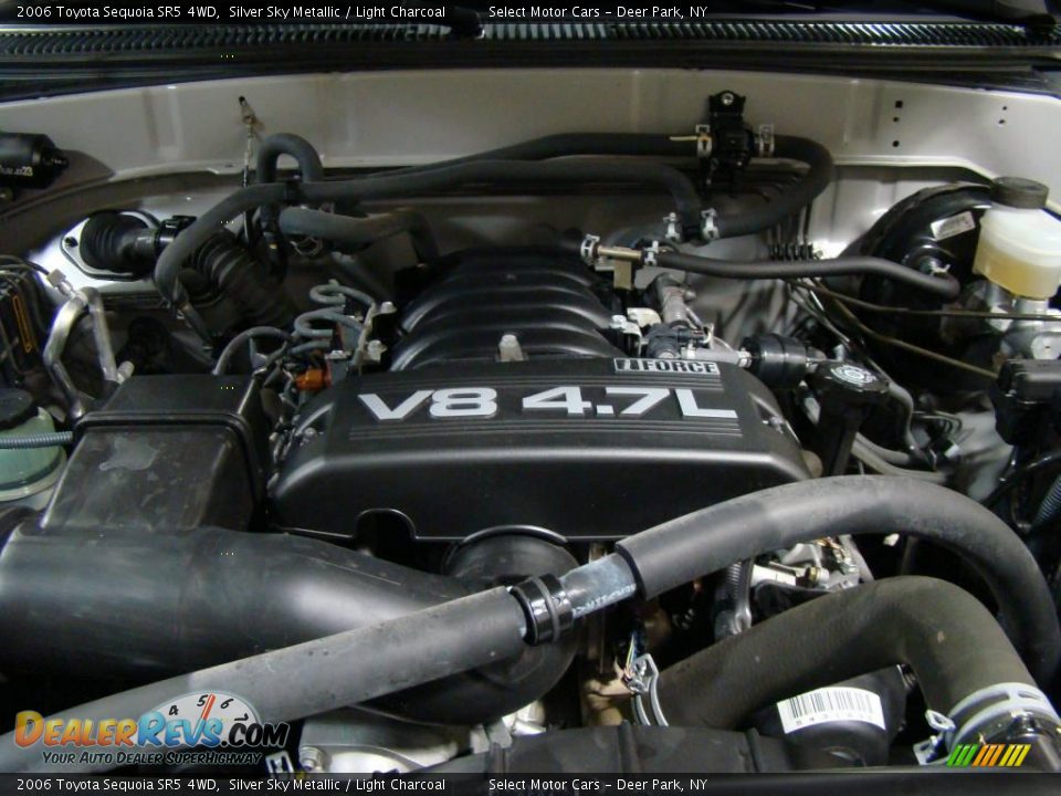 2006 Toyota Sequoia SR5 4WD Silver Sky Metallic / Light Charcoal Photo #15