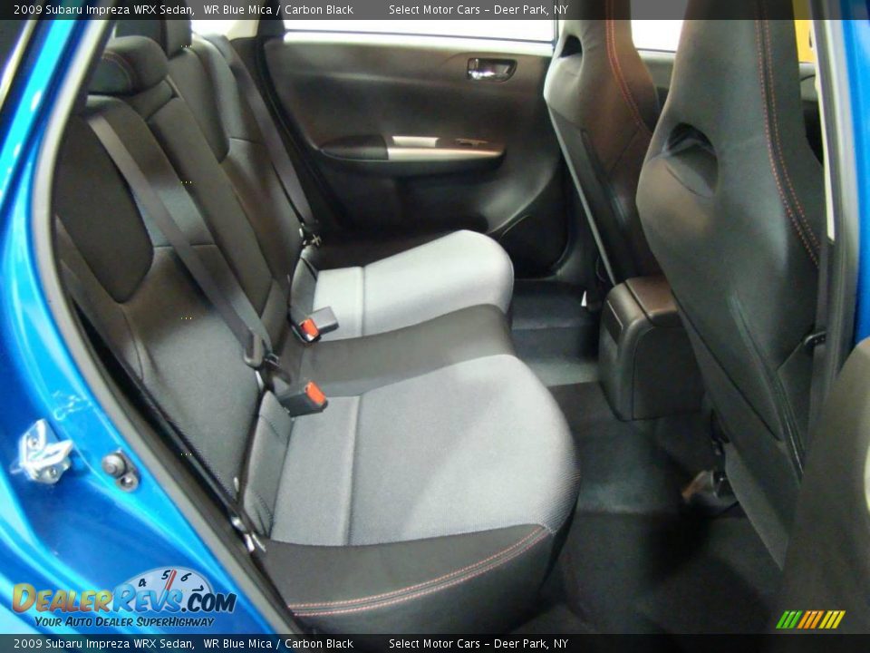 2009 Subaru Impreza WRX Sedan WR Blue Mica / Carbon Black Photo #13