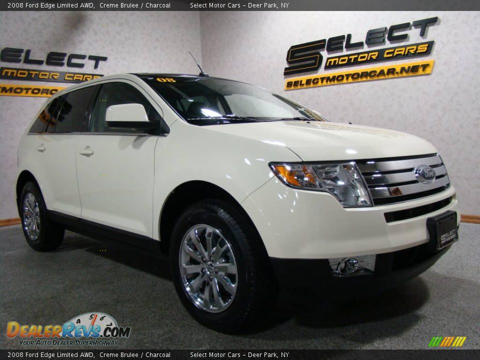 2008 Ford Edge Limited AWD Creme Brulee / Charcoal Photo #3