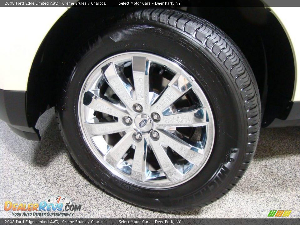 2008 Ford Edge Limited AWD Creme Brulee / Charcoal Photo #7
