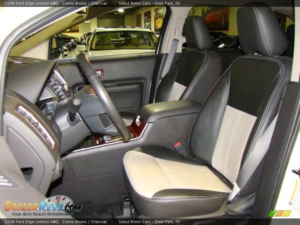 2008 Ford Edge Limited AWD Creme Brulee / Charcoal Photo #8