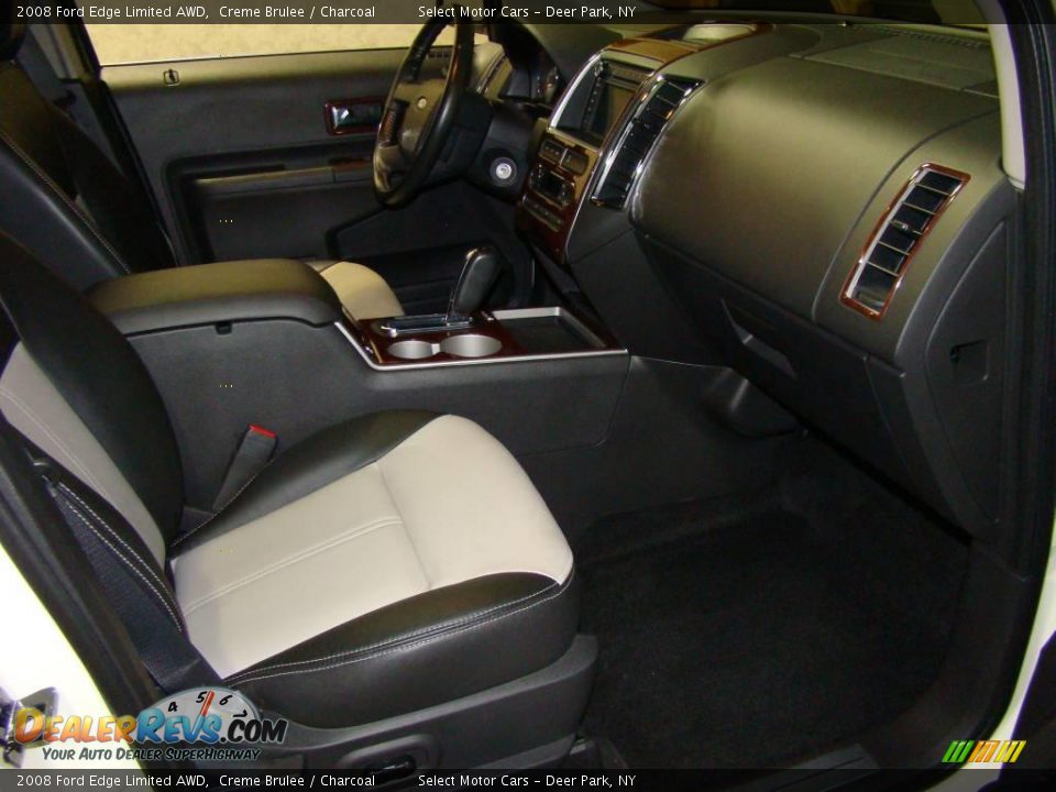 2008 Ford Edge Limited AWD Creme Brulee / Charcoal Photo #9