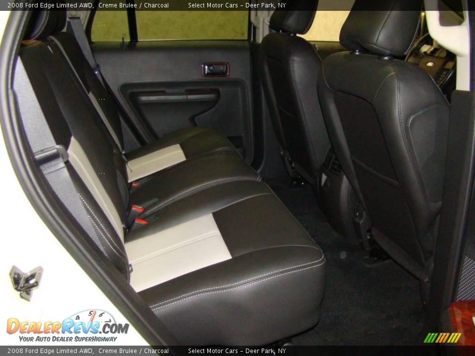 2008 Ford Edge Limited AWD Creme Brulee / Charcoal Photo #12