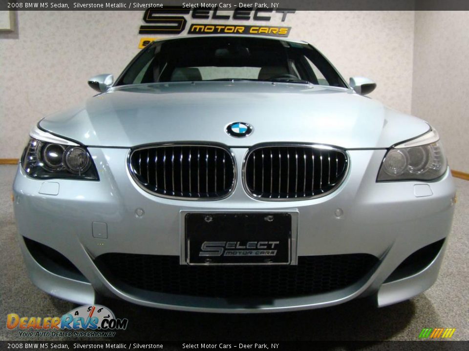 2008 BMW M5 Sedan Silverstone Metallic / Silverstone Photo #2