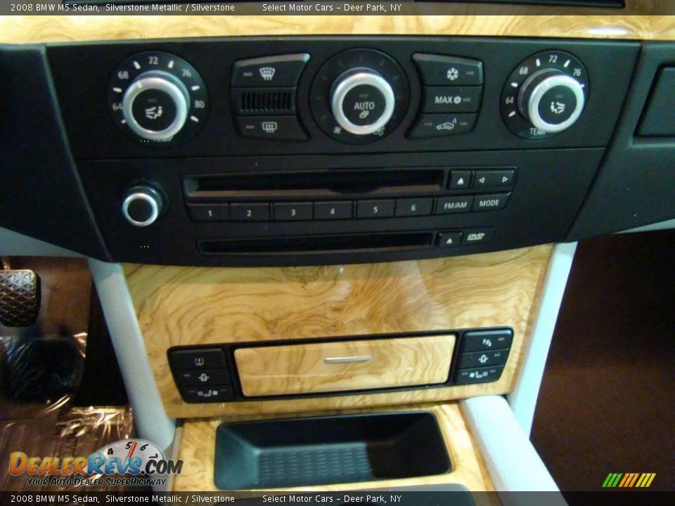 2008 BMW M5 Sedan Silverstone Metallic / Silverstone Photo #10