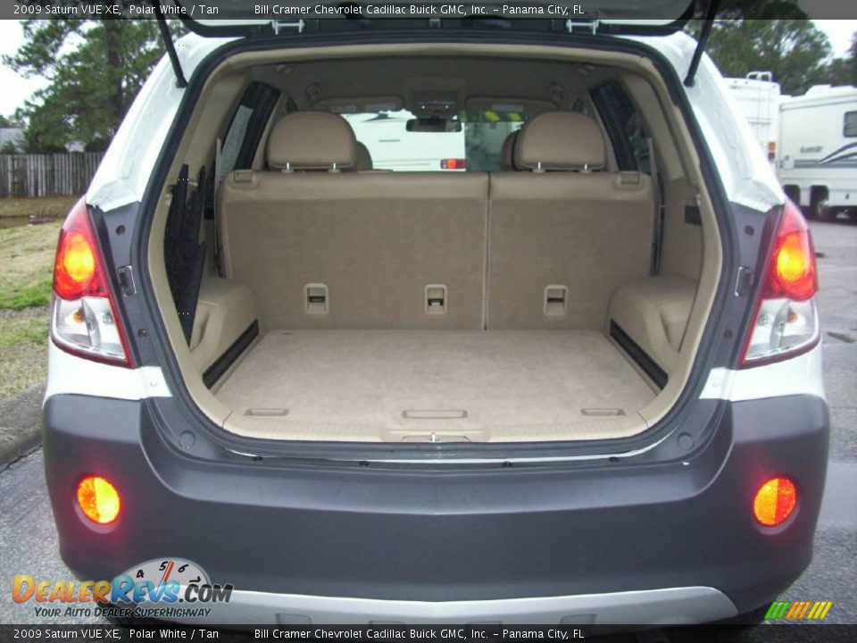2009 Saturn VUE XE Polar White / Tan Photo #4