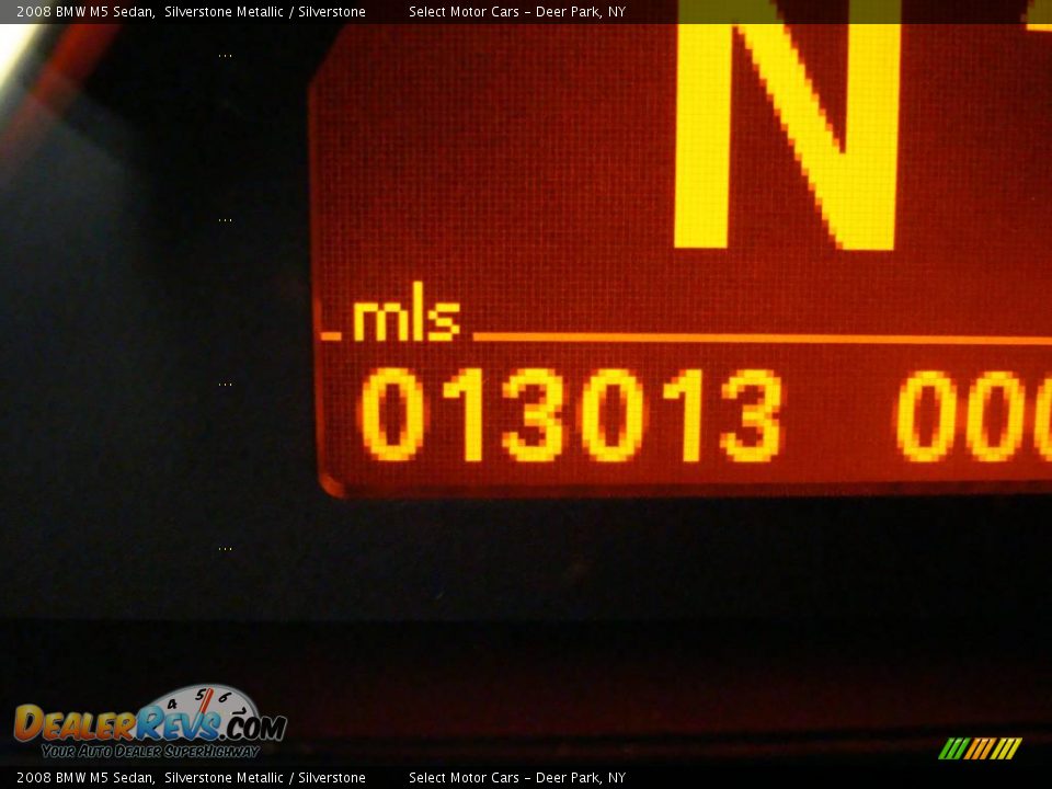 2008 BMW M5 Sedan Silverstone Metallic / Silverstone Photo #16