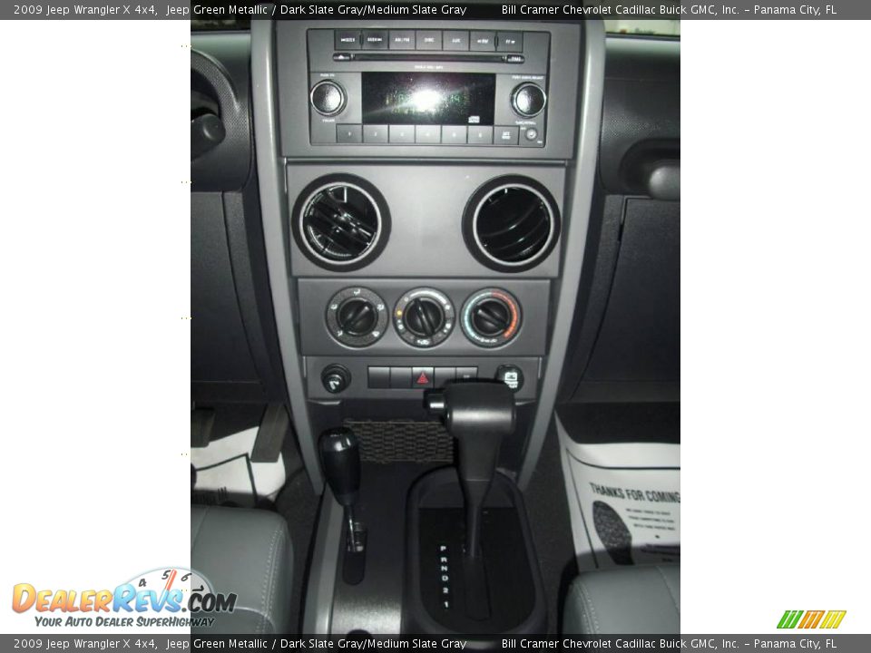 2009 Jeep Wrangler X 4x4 Jeep Green Metallic / Dark Slate Gray/Medium Slate Gray Photo #8