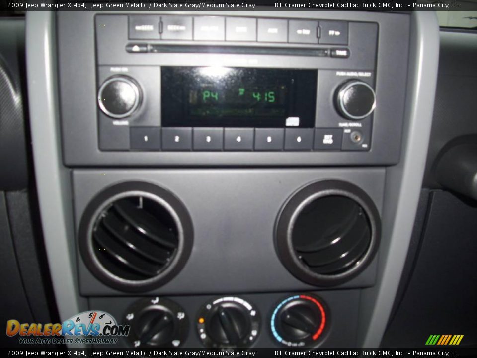 2009 Jeep Wrangler X 4x4 Jeep Green Metallic / Dark Slate Gray/Medium Slate Gray Photo #9