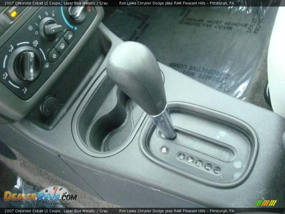 2007 Chevrolet Cobalt LS Coupe Laser Blue Metallic / Gray Photo #22
