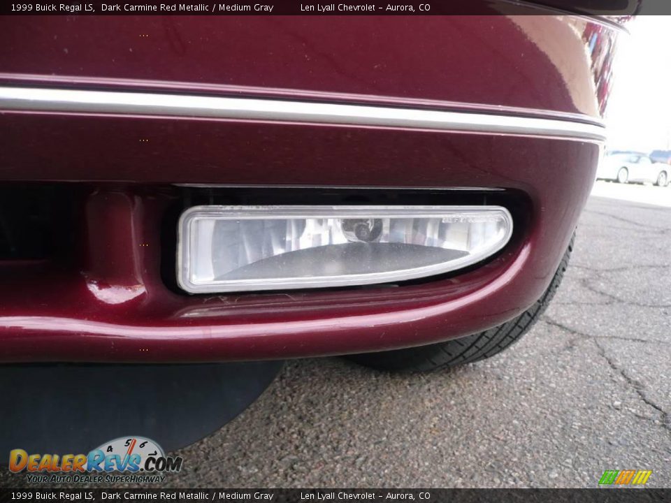 1999 Buick Regal LS Dark Carmine Red Metallic / Medium Gray Photo #19