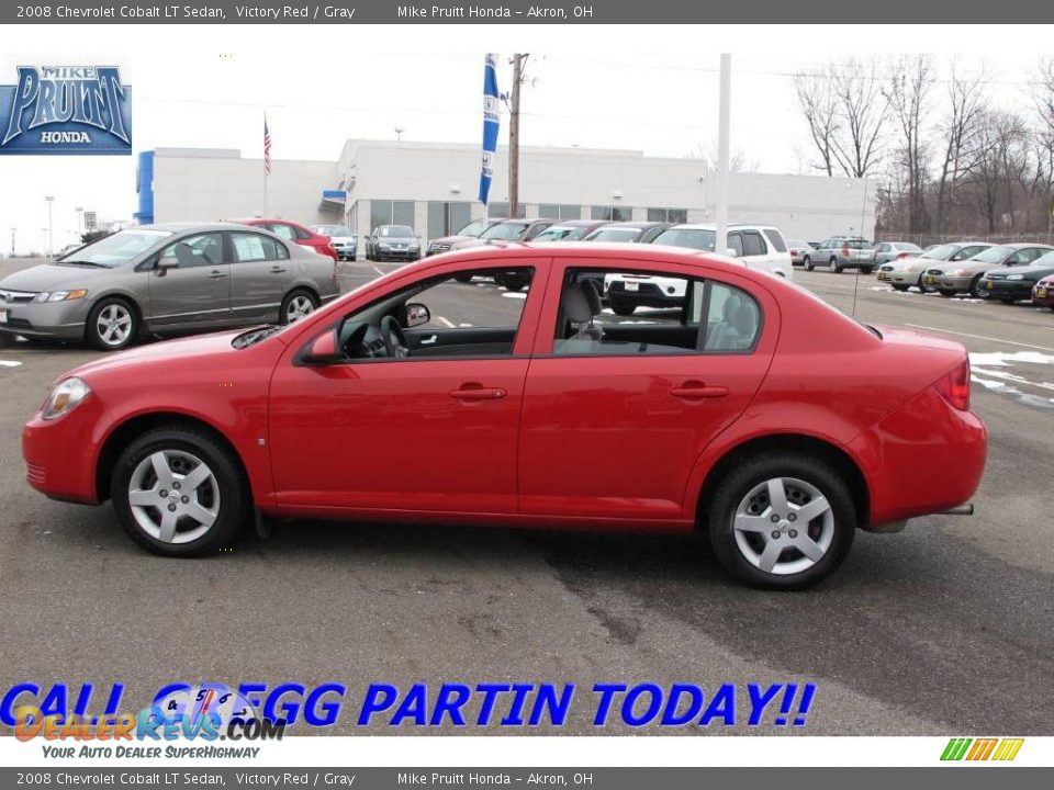 2008 Chevrolet Cobalt LT Sedan Victory Red / Gray Photo #1