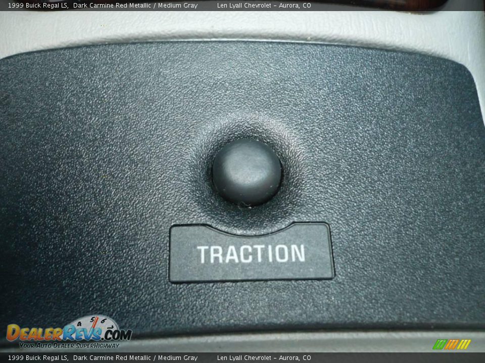1999 Buick Regal LS Dark Carmine Red Metallic / Medium Gray Photo #27