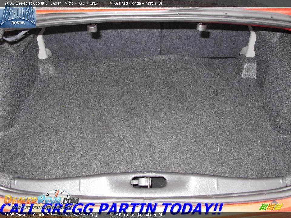 2008 Chevrolet Cobalt LT Sedan Victory Red / Gray Photo #9