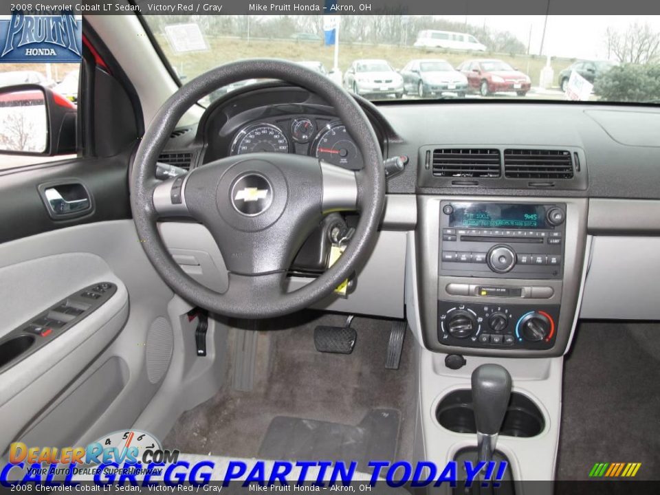 2008 Chevrolet Cobalt LT Sedan Victory Red / Gray Photo #15
