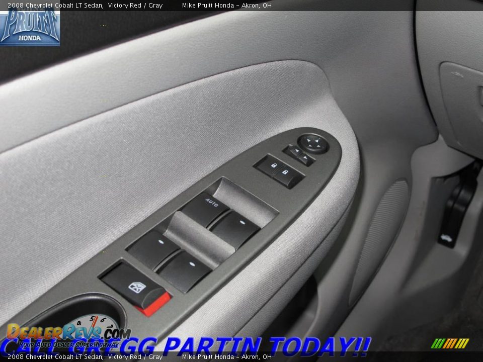 2008 Chevrolet Cobalt LT Sedan Victory Red / Gray Photo #18